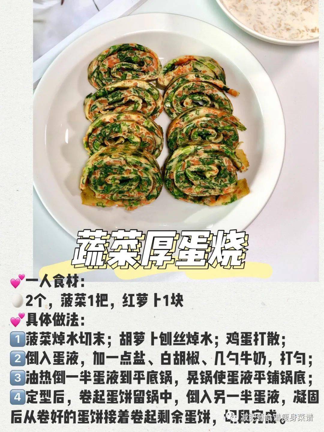 款平底锅就可以搞定的减脂早餐PG电子麻将胡了2瘦30斤4